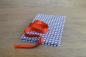 Preview: Blau rotes Leporello "Gustl"